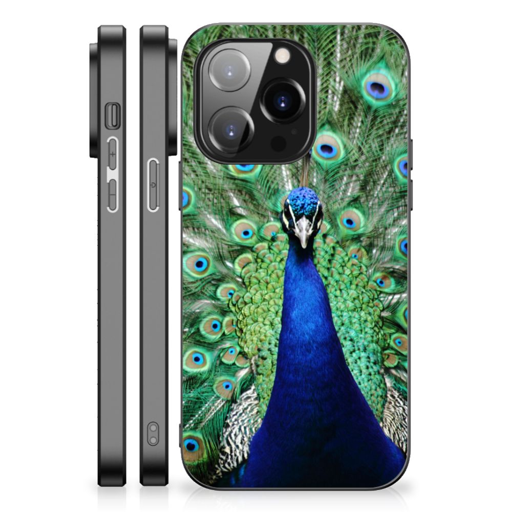 iPhone 14 Pro Dierenprint Telefoonhoesje Pauw B2C Telecom