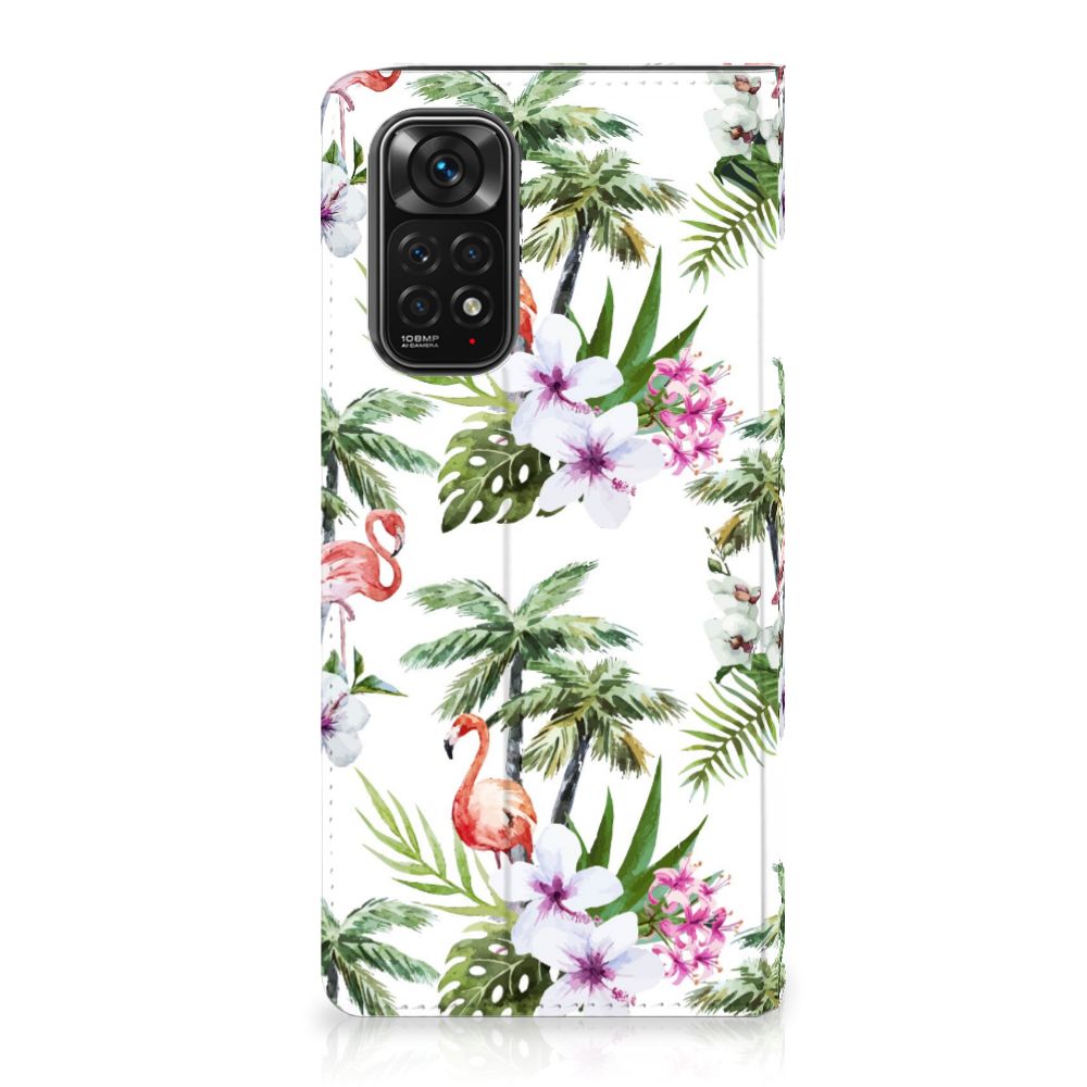 Xiaomi Redmi Note 11/11S Hoesje maken Flamingo Palms - B2C Telecom