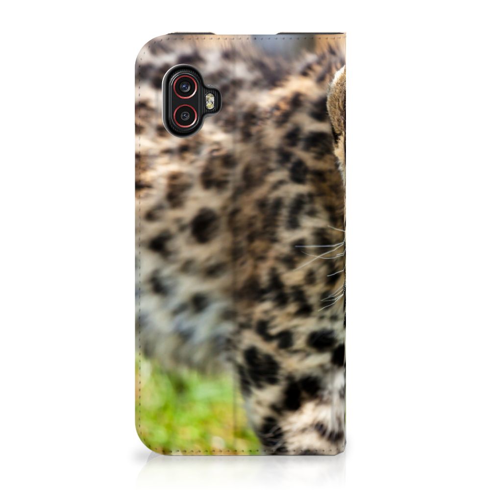 Samsung Galaxy Xcover 6 Pro Hoesje maken Baby Luipaard - B2C Telecom