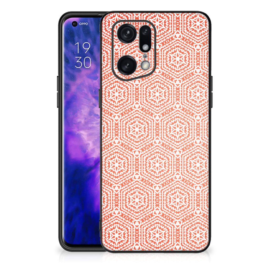 OPPO Find X5 Pro Back Case Pattern Orange