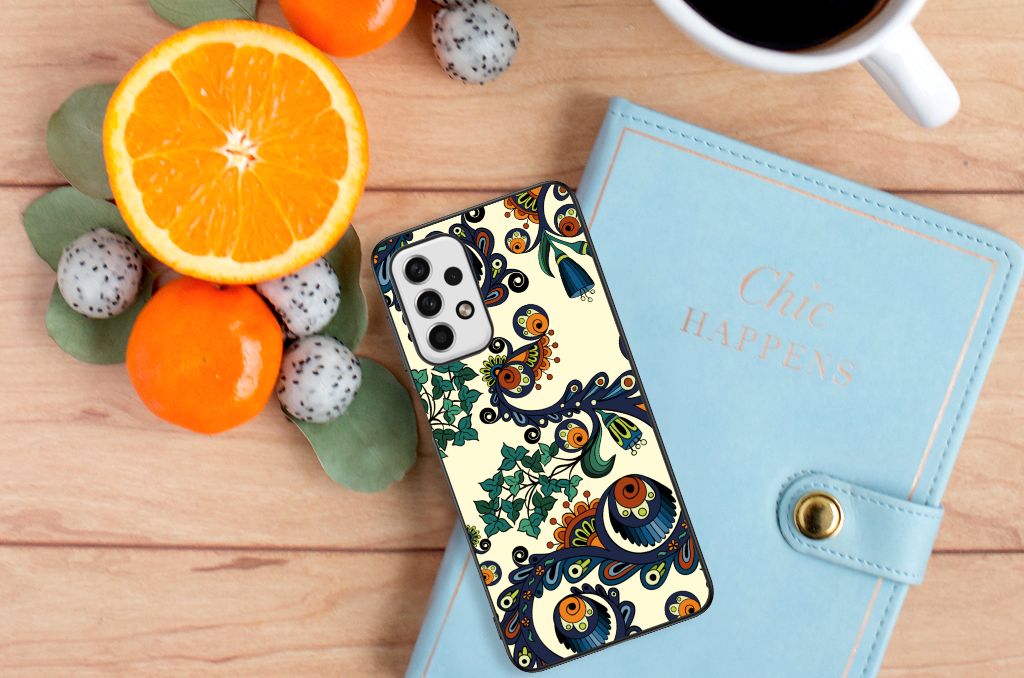 Back Cover Samsung Galaxy A23 Barok Flower B2C Telecom