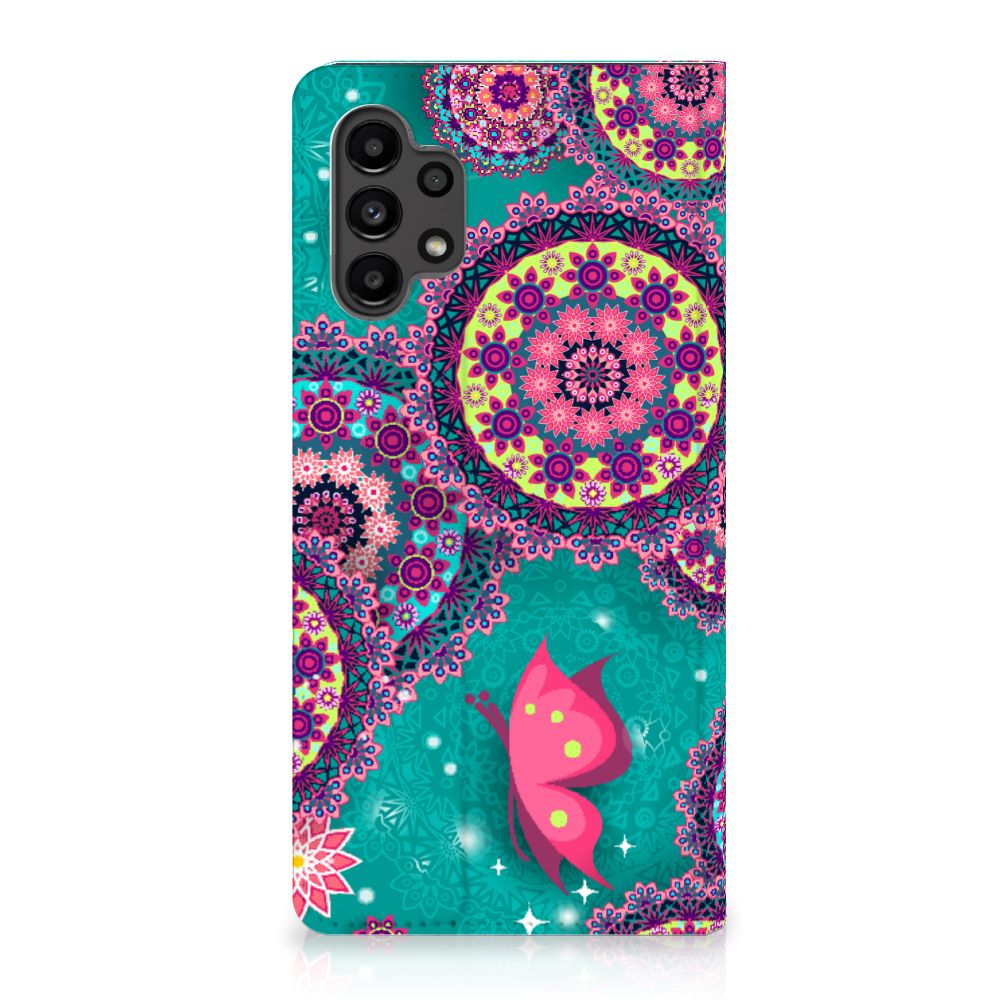 Samsung Galaxy A13 (4G) Bookcase Cirkels en Vlinders - B2C Telecom