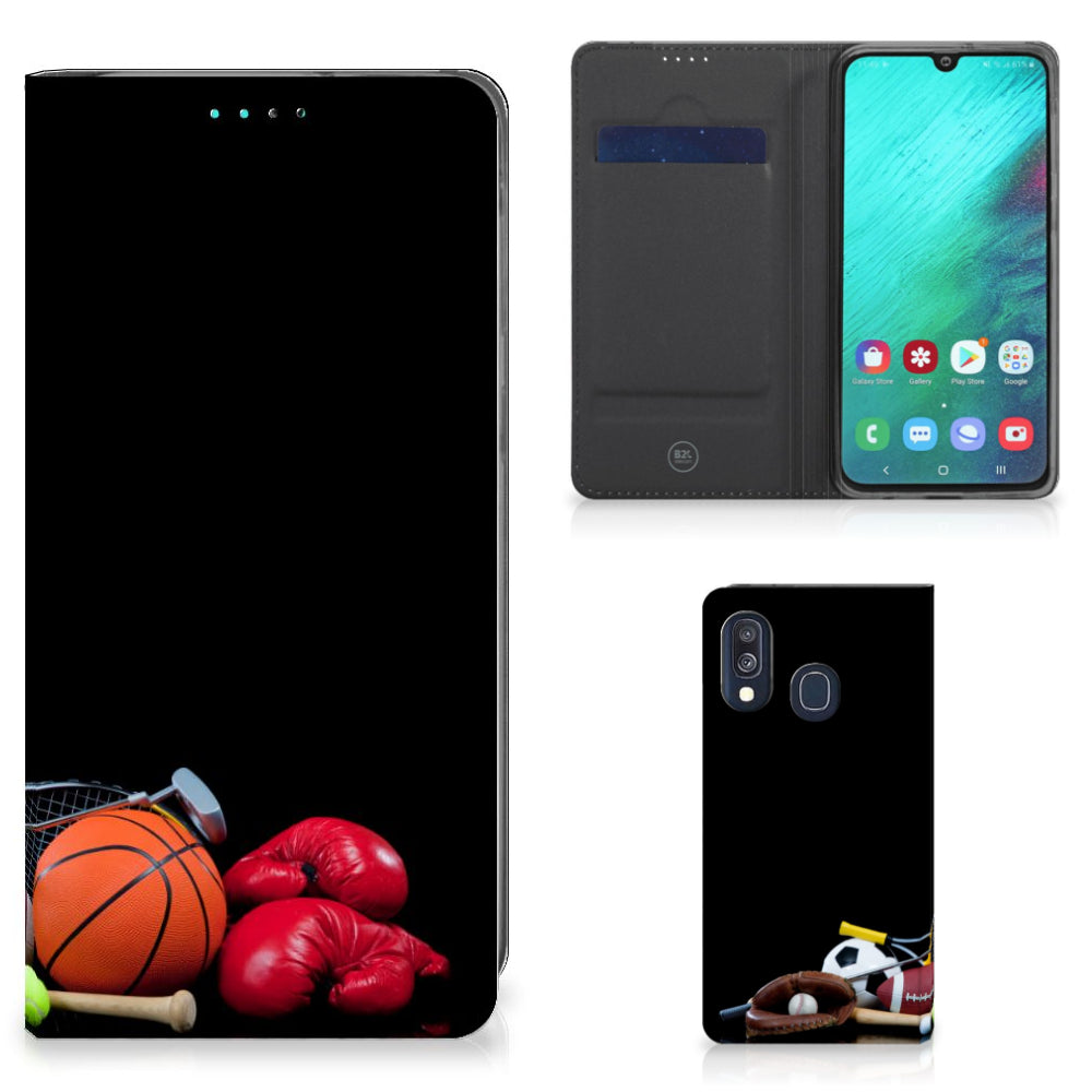 Samsung Galaxy A40 Hippe Standcase Sports