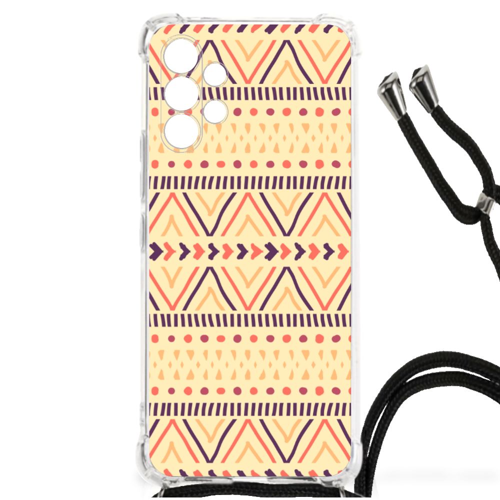 Samsung Galaxy A13 4G Doorzichtige Silicone Hoesje Aztec Yellow B2C Telecom