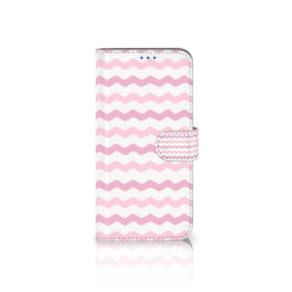 OPPO Reno6 5G Telefoon Hoesje Waves Roze