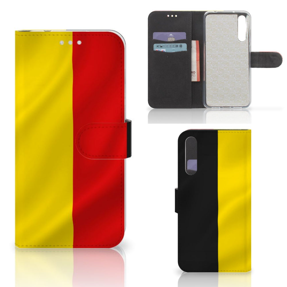 Huawei P20 Pro Bookstyle Case Belgische Vlag