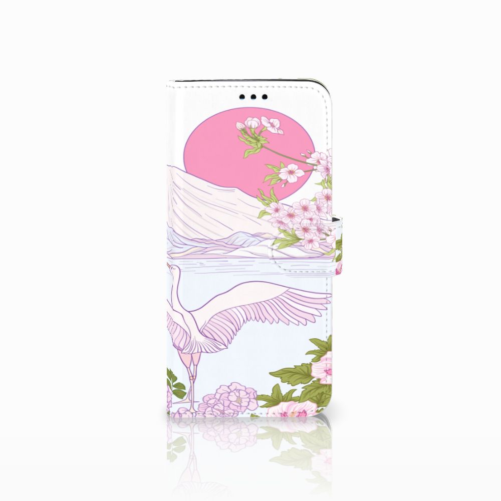 Samsung Galaxy S9 Plus Telefoonhoesje met Pasjes Bird Standing