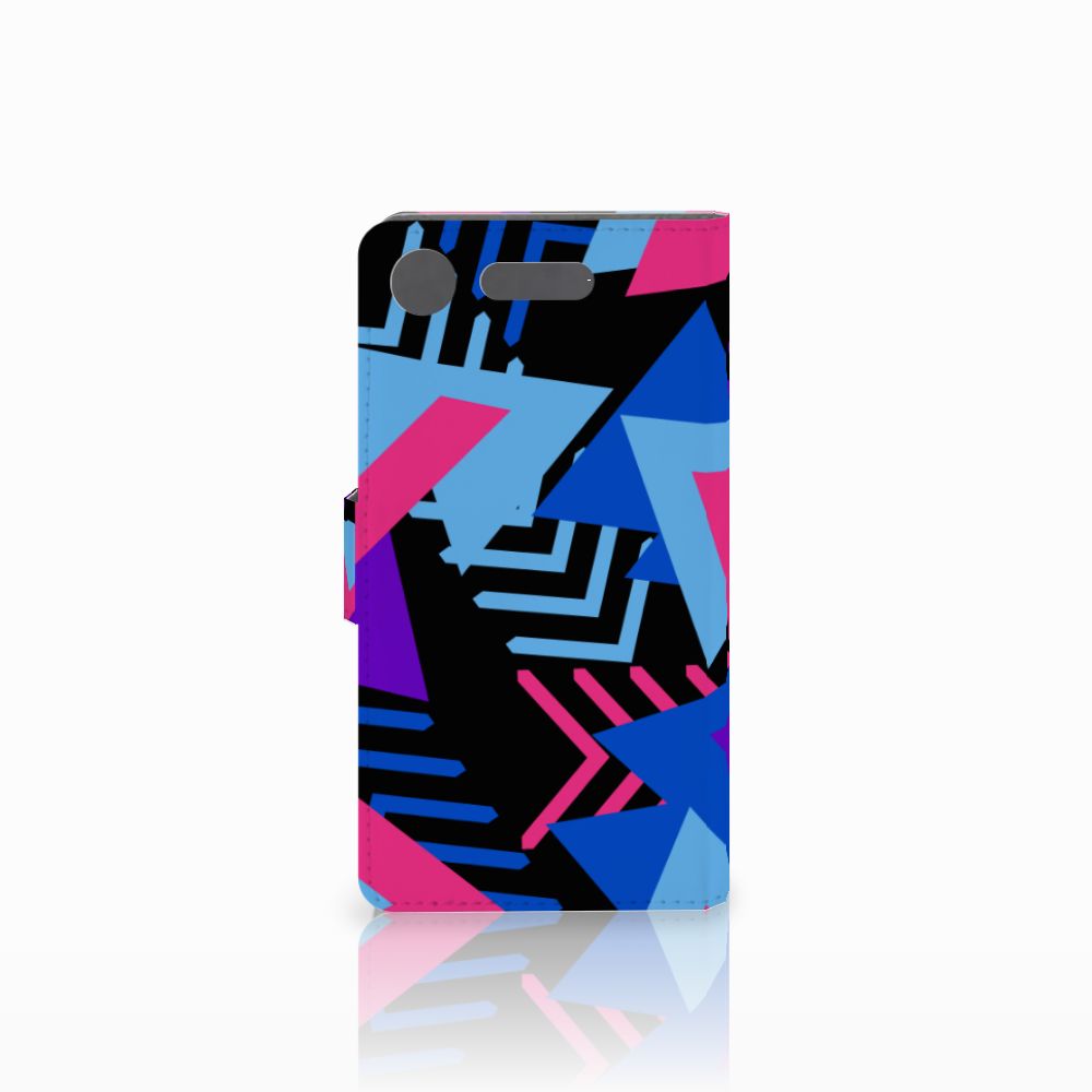 Sony Xperia XZ1 Book Case Funky Triangle