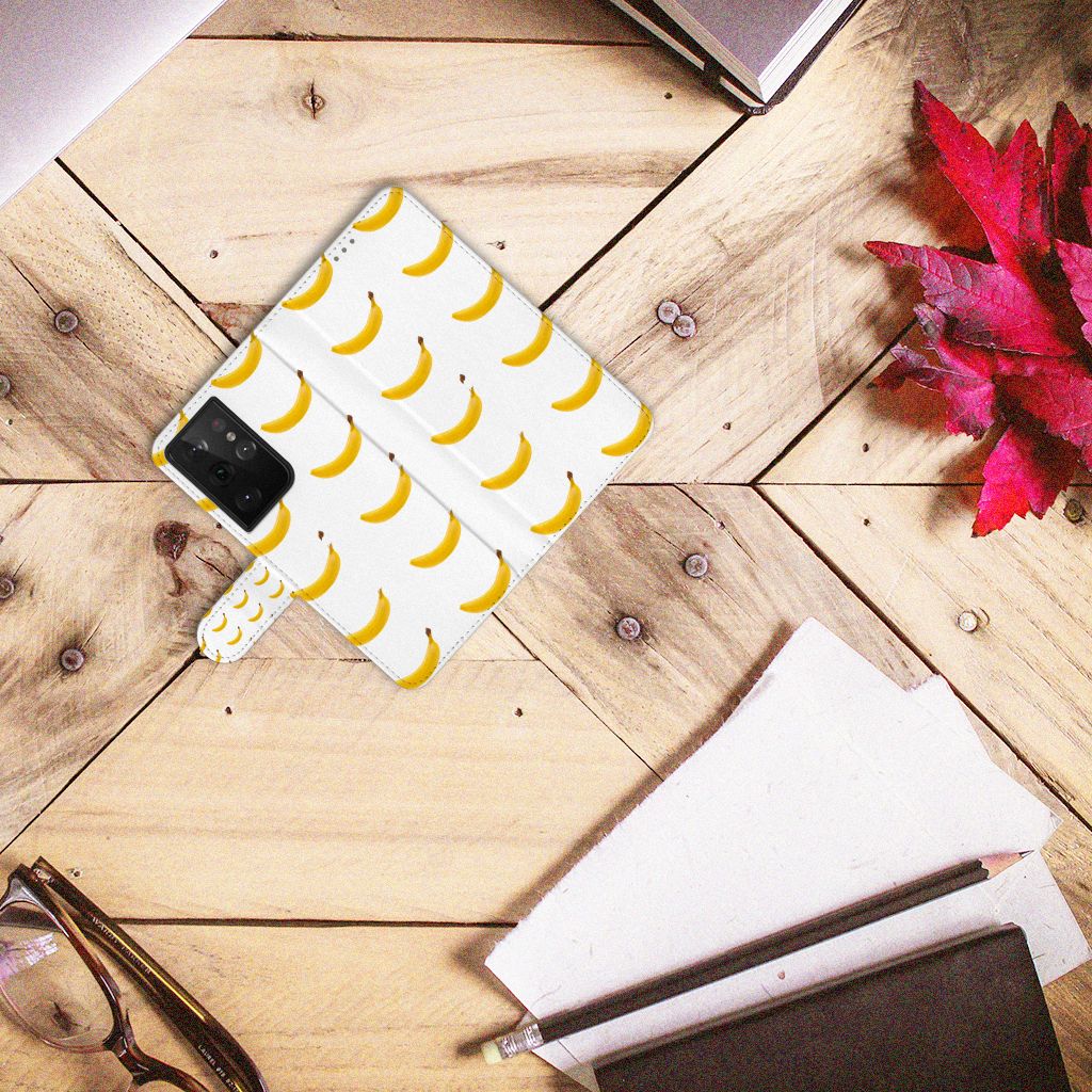 Samsung Galaxy S21 Ultra Book Cover Banana