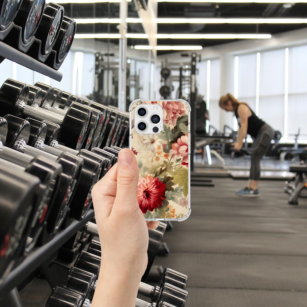 Case voor Apple iPhone 13 Pro Bloemen B2C Telecom