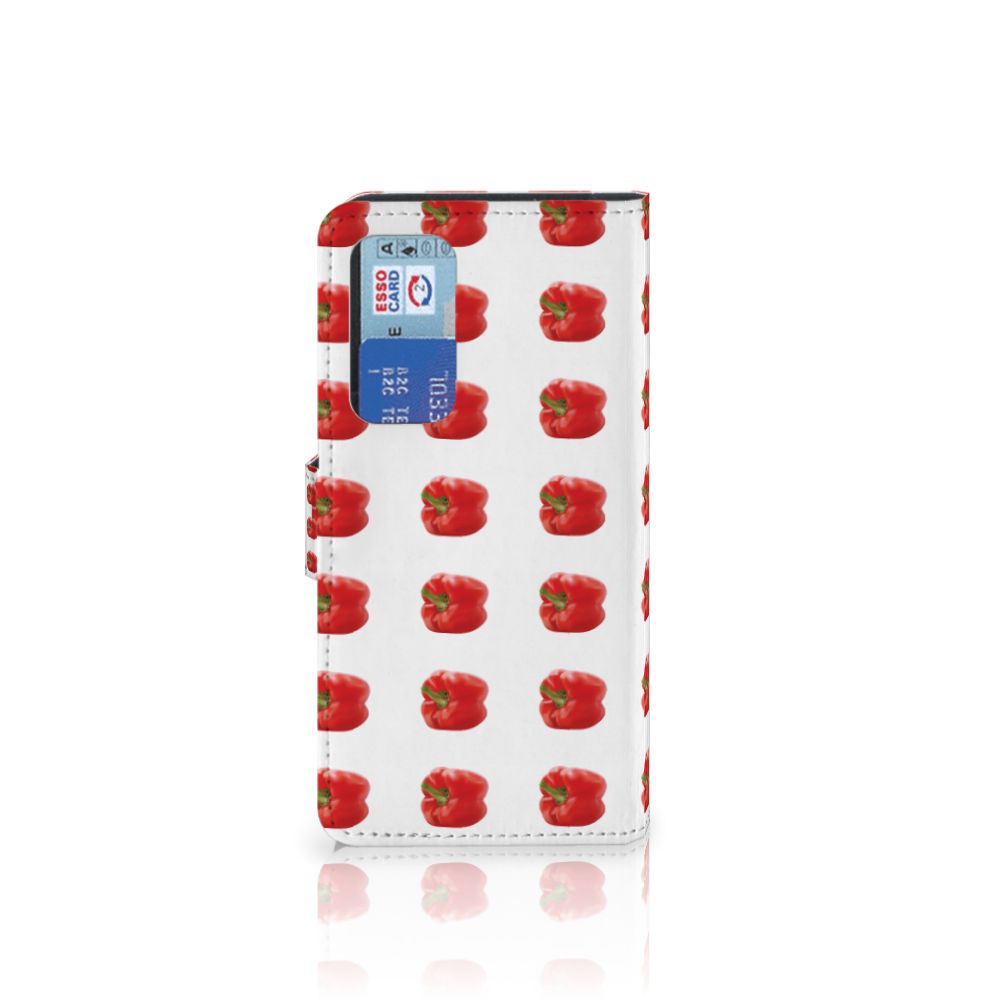 Huawei P40 Book Cover Paprika Red