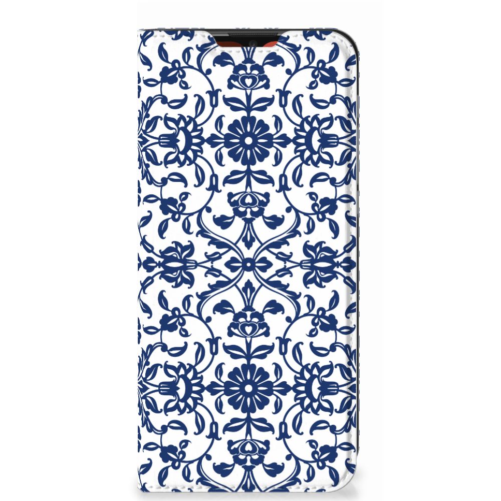 Motorola Moto E7 Power | E7i Power Smart Cover Flower Blue