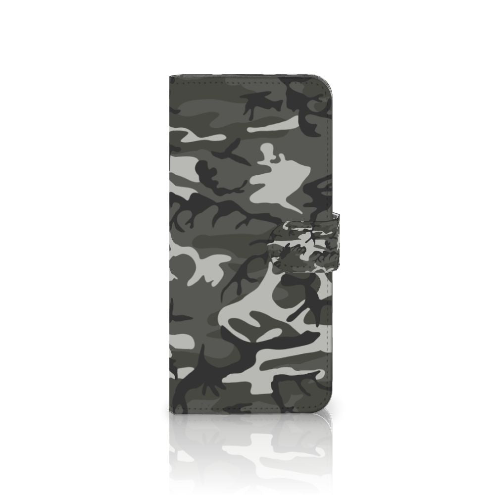 Motorola Edge 20 Lite Telefoon Hoesje Army Light
