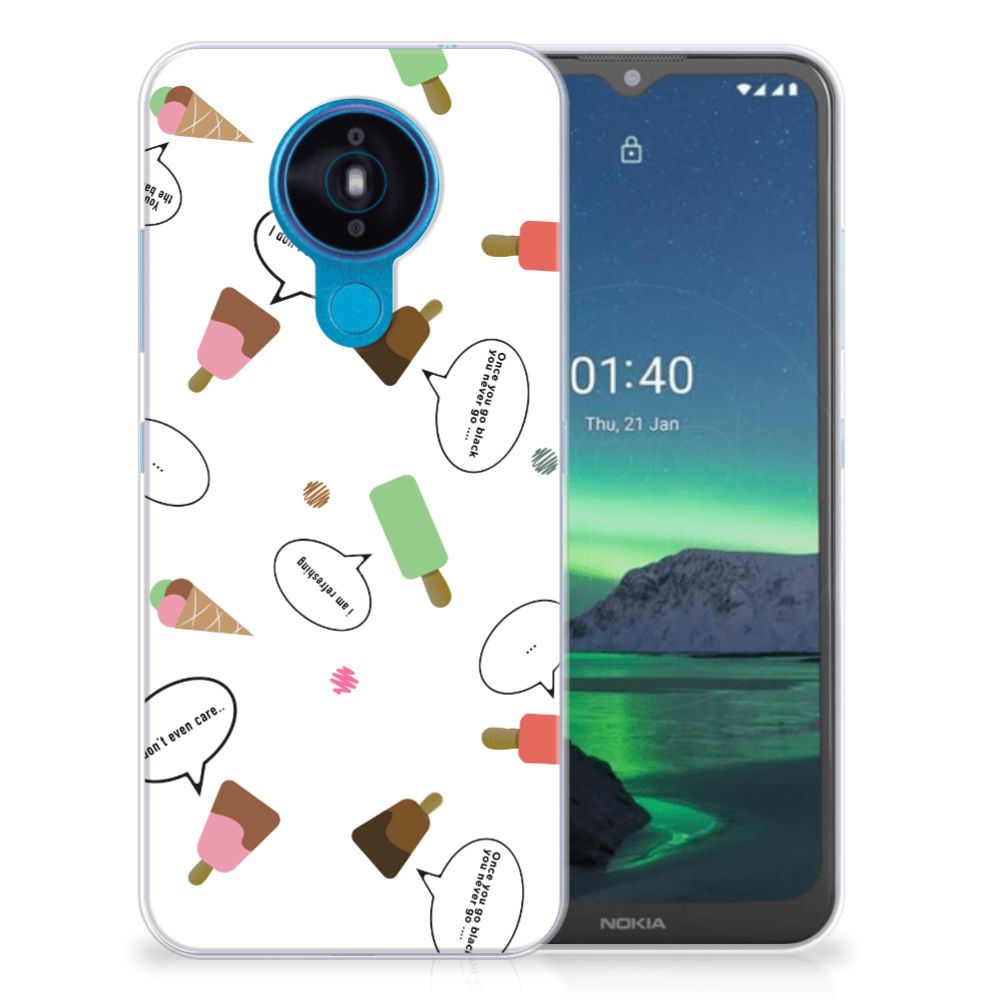 Nokia 1.4 Siliconen Case IJsjes