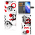 Telefoonhoesje met Naam OPPO Find X3 Neo 5G Skull Red