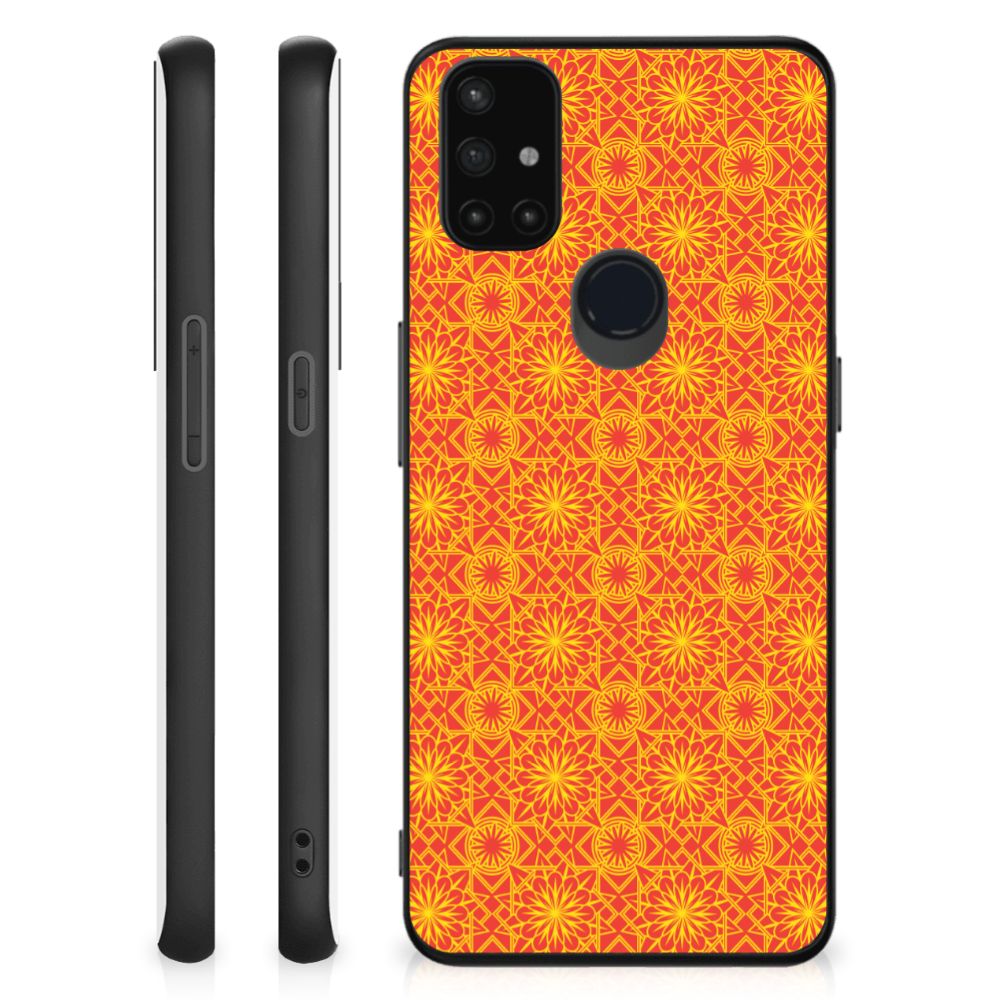 OnePlus Nord N10 5G Back Case Batik Oranje B2C Telecom