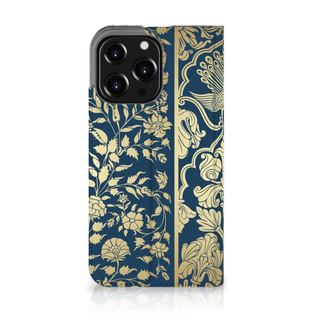 iPhone 13 Pro Smart Cover Beige Flowers - B2C Telecom