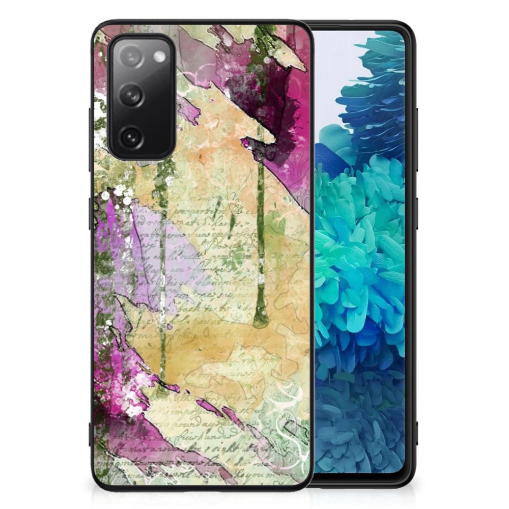 Kleurrijke Telefoonhoesje Samsung Galaxy S20 FE Letter Painting