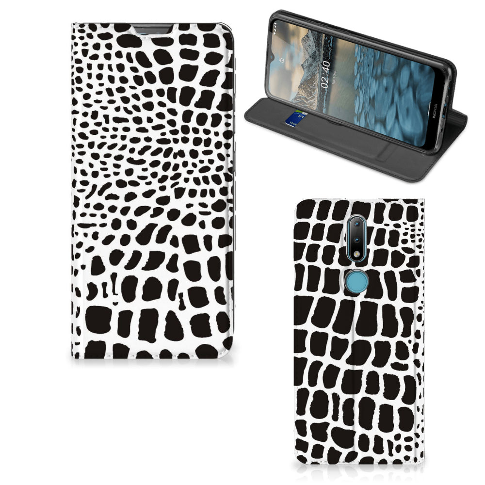 Nokia 2.4 Hoesje maken Slangenprint