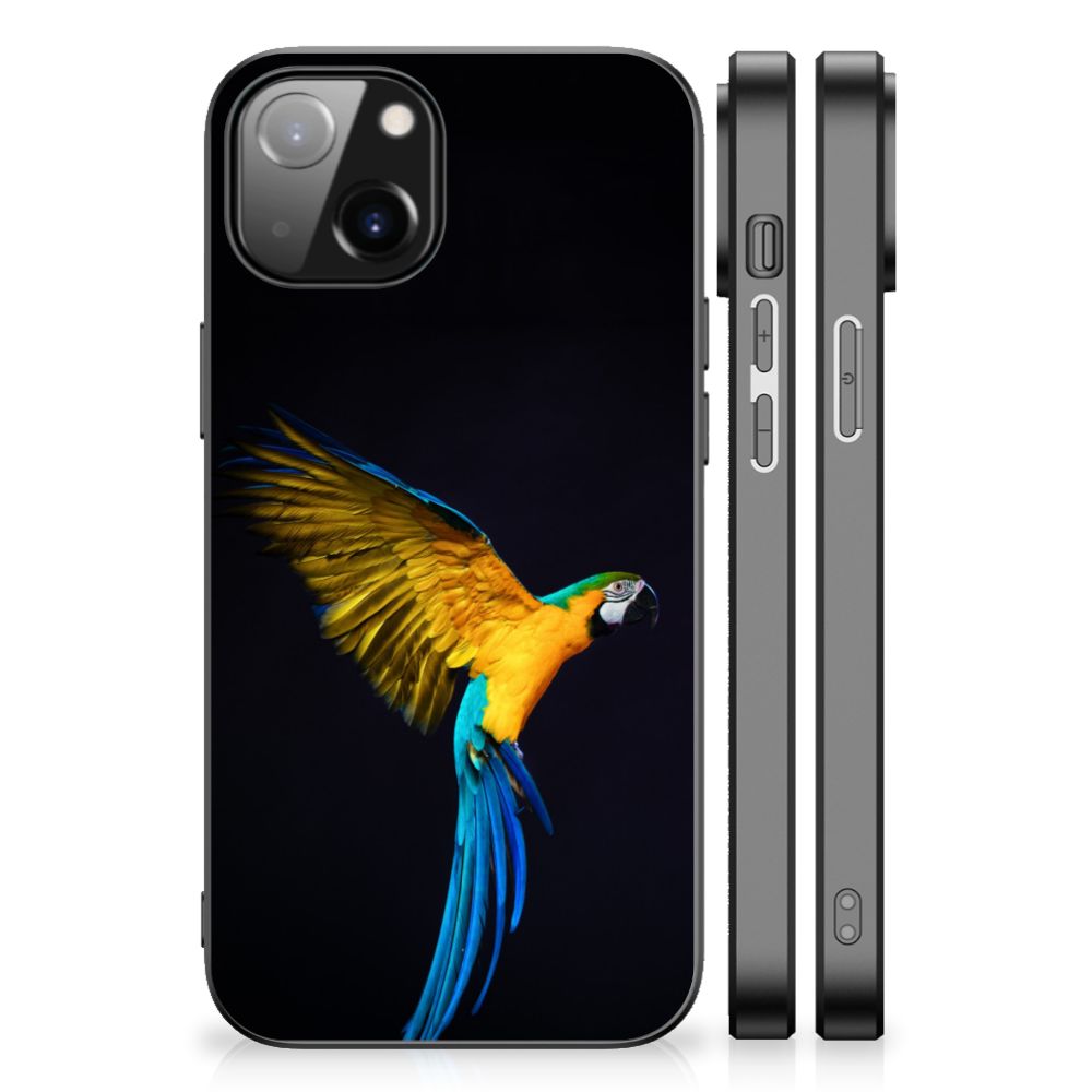 Apple iPhone 13 | iPhone 14 Dierenprint Telefoonhoesje Papegaai