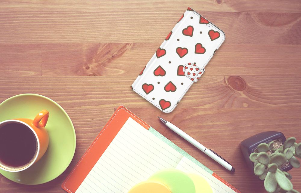 Motorola Moto G60s Telefoon Hoesje Hearts