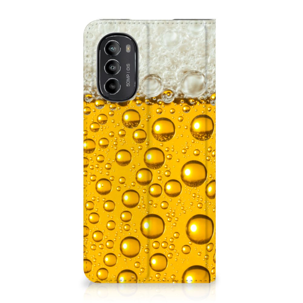Motorola Moto G52 | Moto G82 Flip Style Cover Bier - B2C Telecom