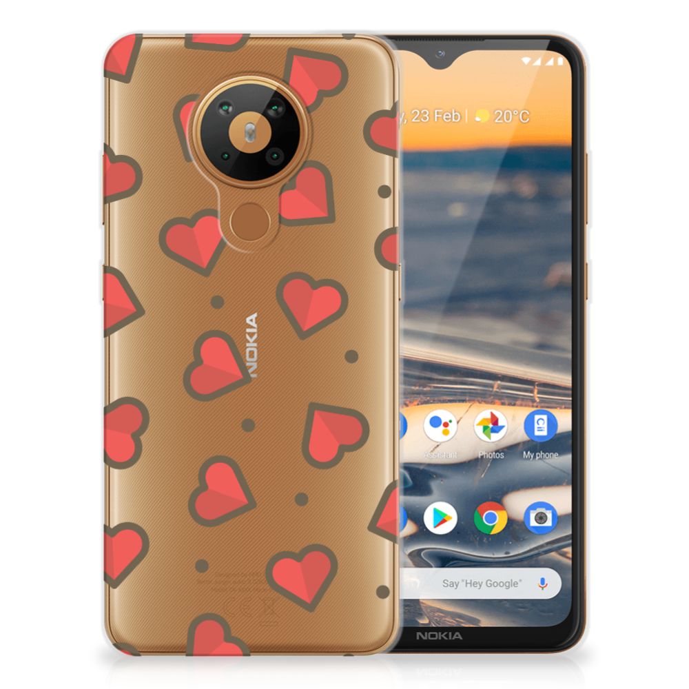 Nokia 5.3 TPU bumper Hearts B2C Telecom