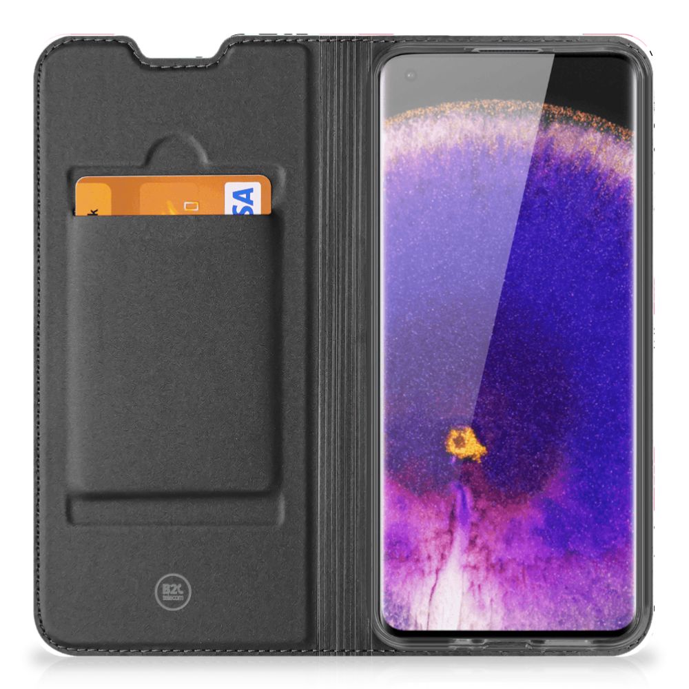 OPPO Find X5 Hoesje maken Flamingo Triangle