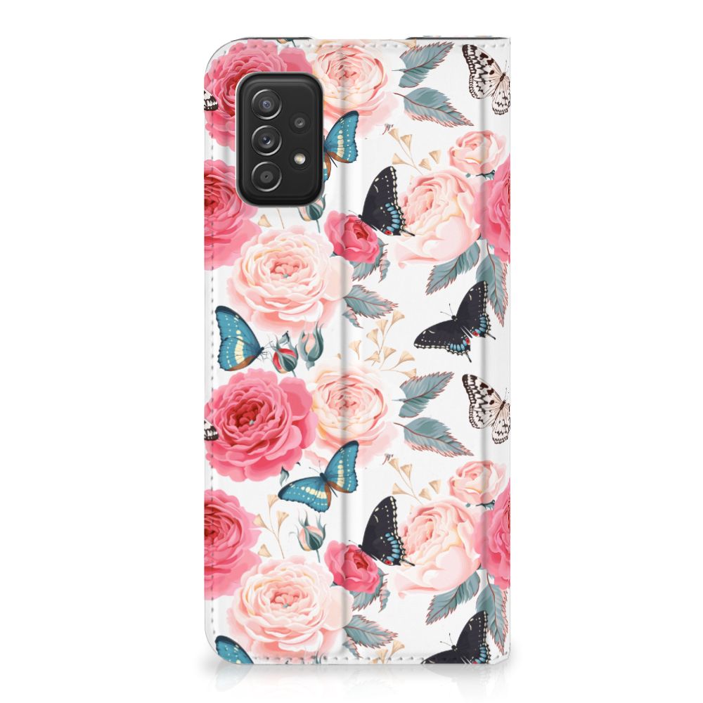 Samsung Galaxy A03s Smart Cover Butterfly Roses - B2C Telecom