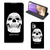Mobiel BookCase Samsung Galaxy A32 5G Skull Eyes - B2C Telecom