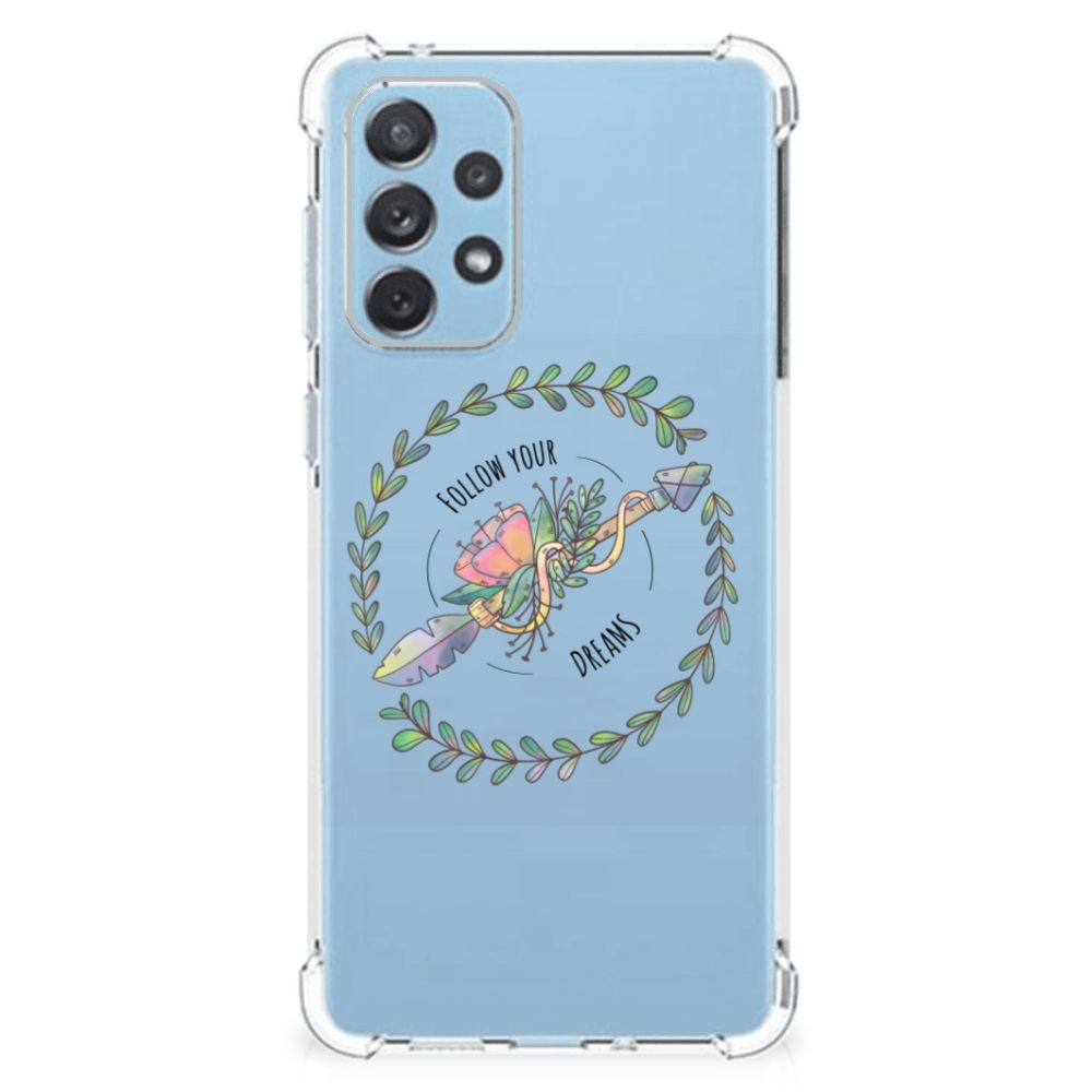 Samsung Galaxy A73 Stevig Bumper Hoesje Boho Dreams B2C Telecom