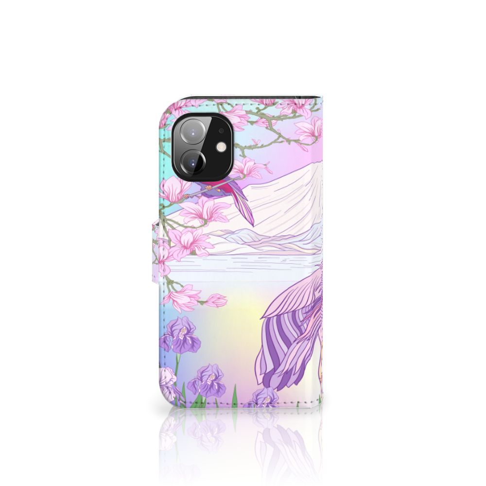 Apple iPhone 12 Mini Telefoonhoesje met Pasjes Bird
