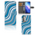 OPPO Find X3 Neo 5G Telefoon Hoesje Waves Blue
