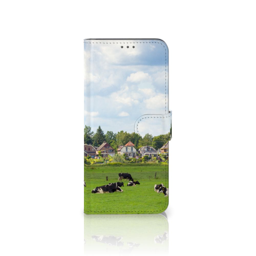 Samsung Galaxy S21 Plus Telefoonhoesje met Pasjes Koeien