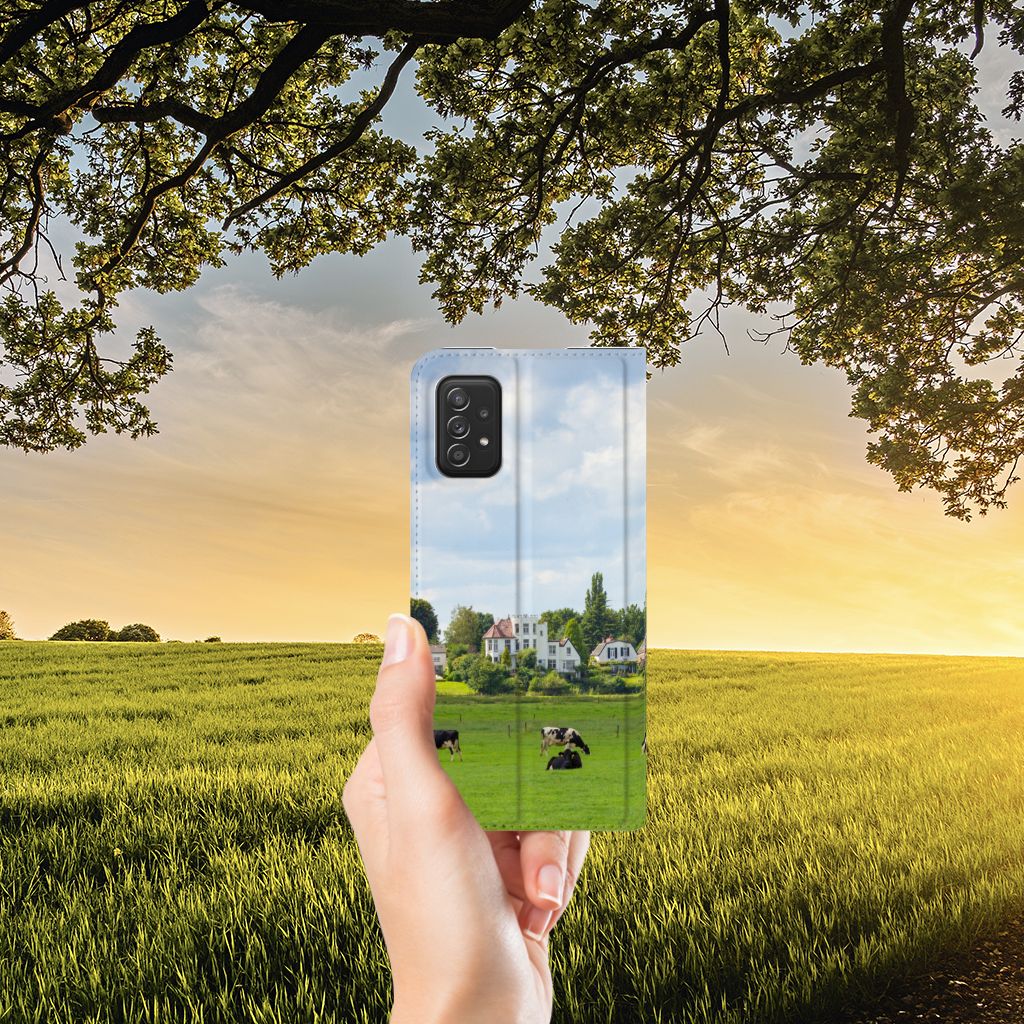 Samsung Galaxy A03s Hoesje maken Koeien - B2C Telecom