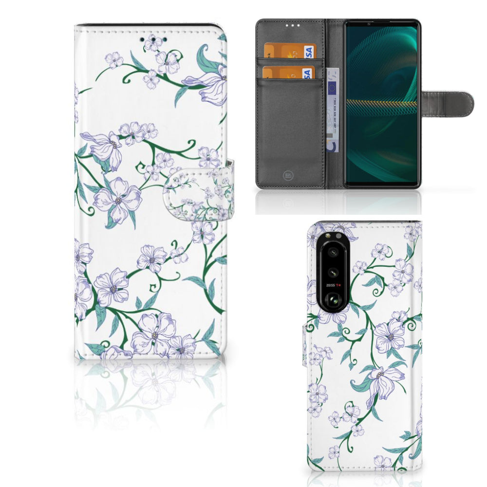 Sony Xperia 5III Uniek Hoesje Blossom White