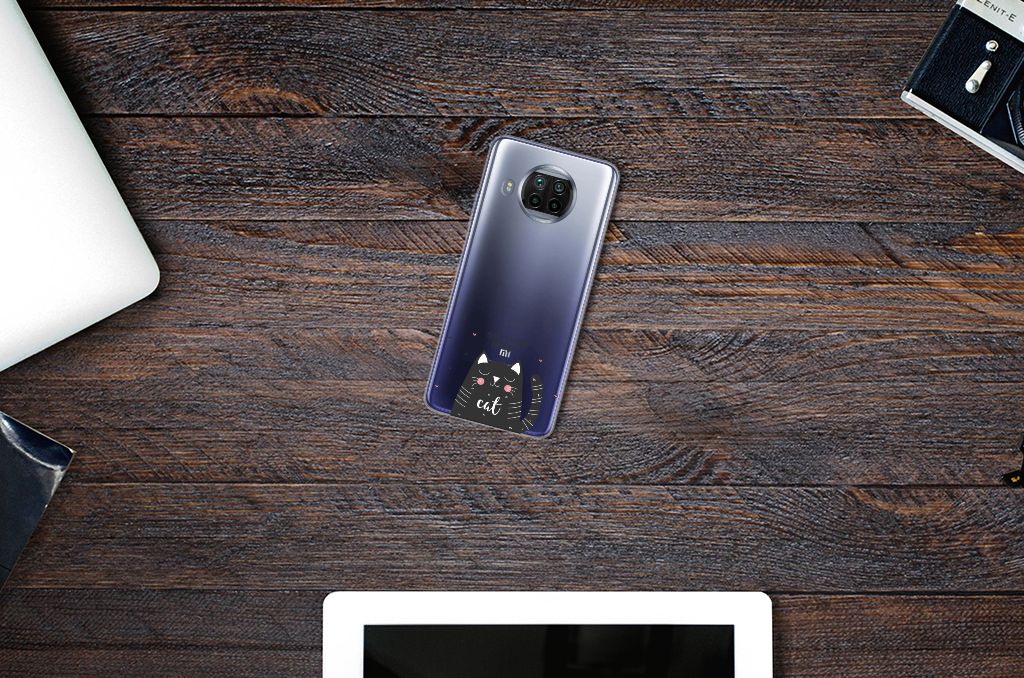Xiaomi Mi 10T Lite Telefoonhoesje met Naam Cat Good Day B2C Telecom