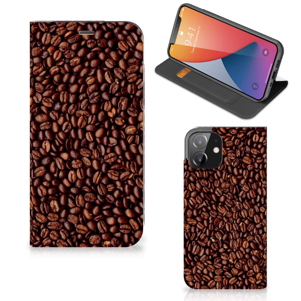 iPhone 12 | iPhone 12 Pro Flip Style Cover Koffiebonen