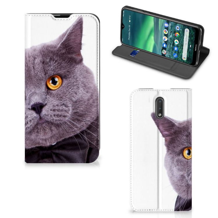 Nokia 2.3 Hoesje maken Kat