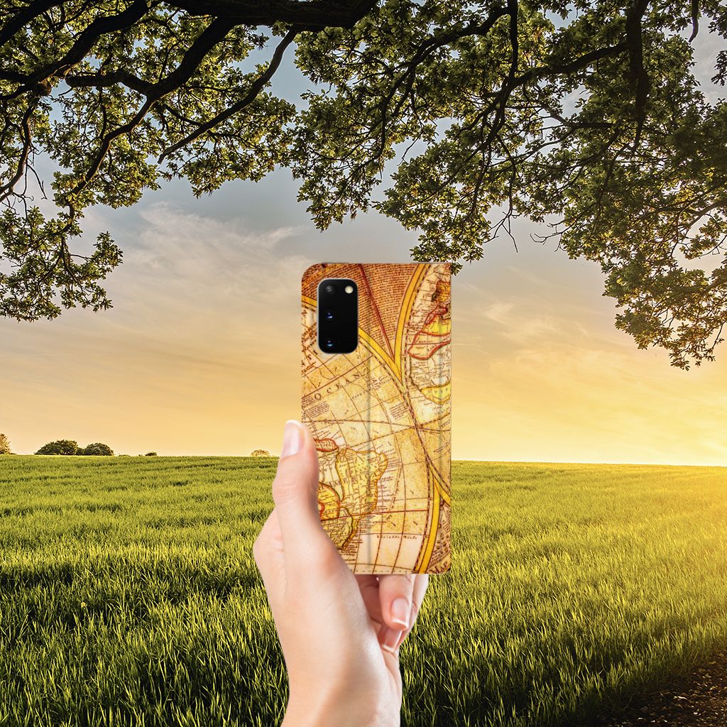Samsung Galaxy S20 Book Cover Kompas - B2C Telecom