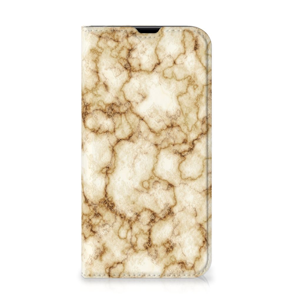iPhone 13 Pro Standcase Marmer Goud - B2C Telecom