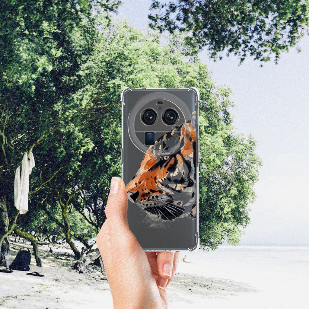 Back Cover OPPO Find X6 Pro Watercolor Tiger B2C Telecom