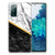Samsung Galaxy S20 FE TPU Siliconen Hoesje Marmer Wit Zwart - Origineel Cadeau Man B2C Telecom