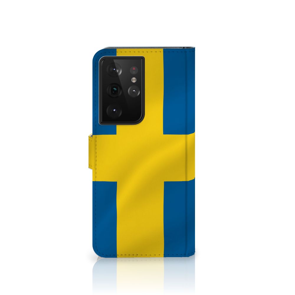 Samsung Galaxy S21 Ultra Bookstyle Case Zweden