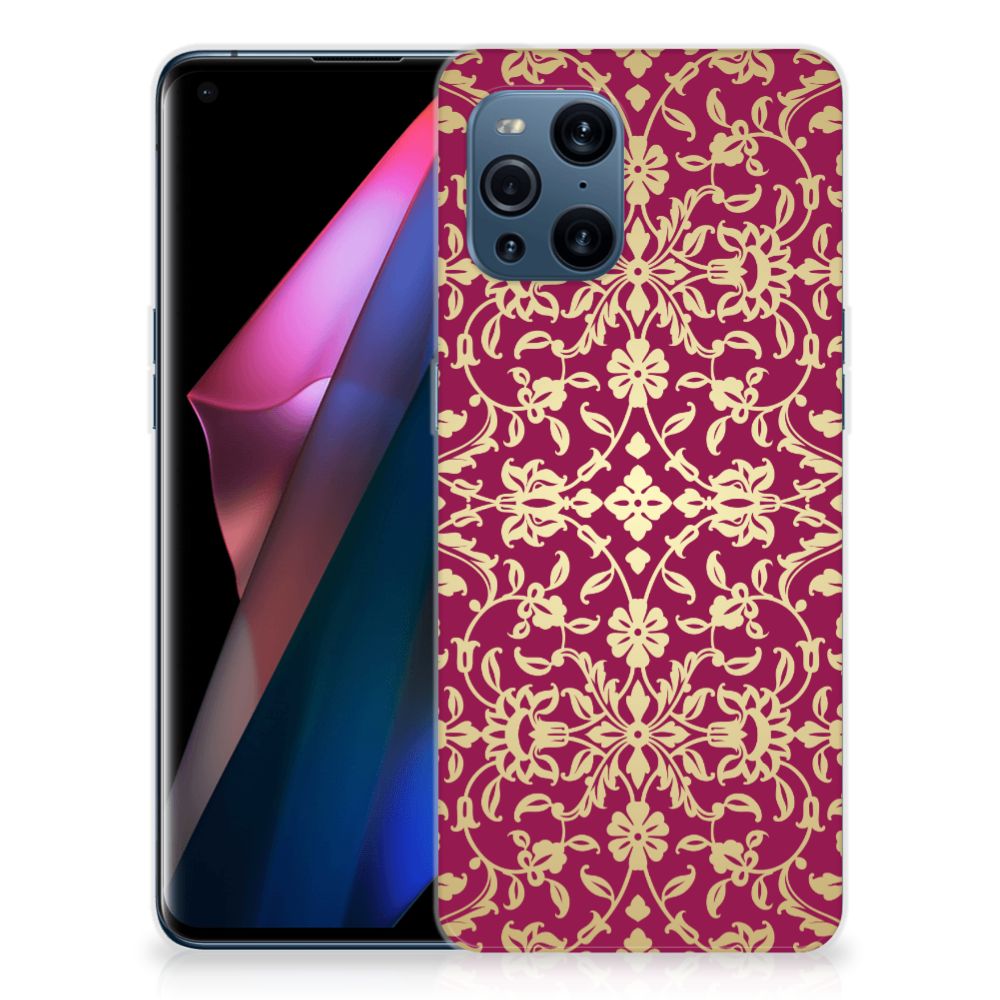 Siliconen Hoesje OPPO Find X3 | X3 Pro Barok Pink