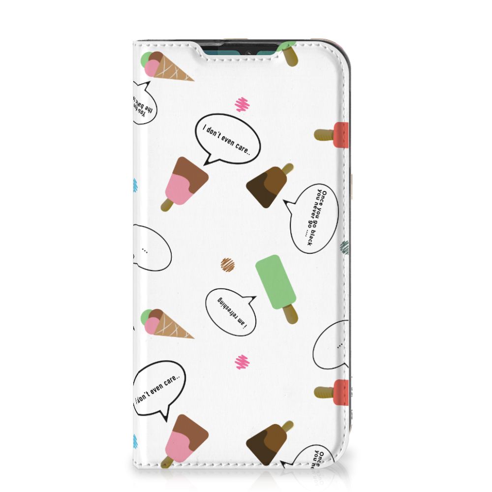 Motorola G8 Plus Flip Style Cover IJsjes - B2C Telecom