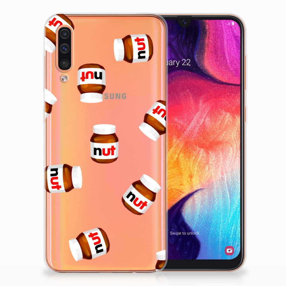 Samsung Galaxy A50 Siliconen Case Nut Jar