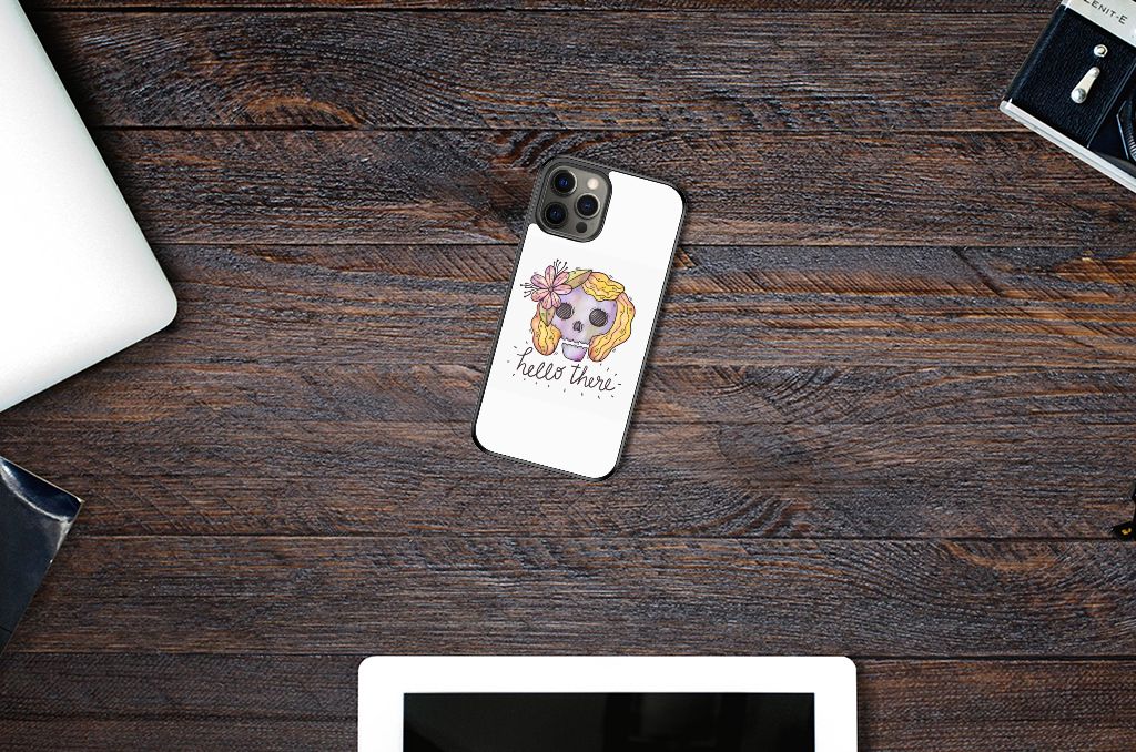 Mobiel Case iPhone 12 Pro Max Boho Skull B2C Telecom