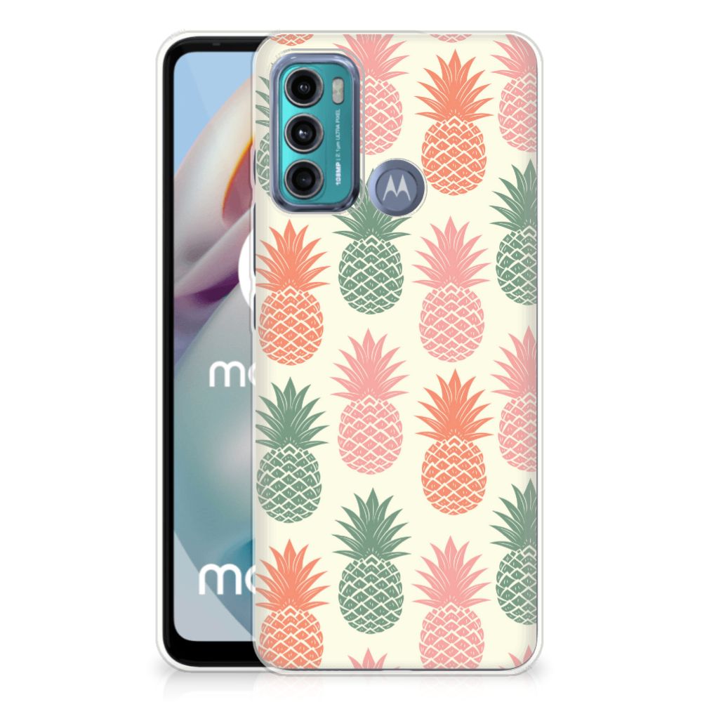Motorola Moto G60 Siliconen Case Ananas B2C Telecom