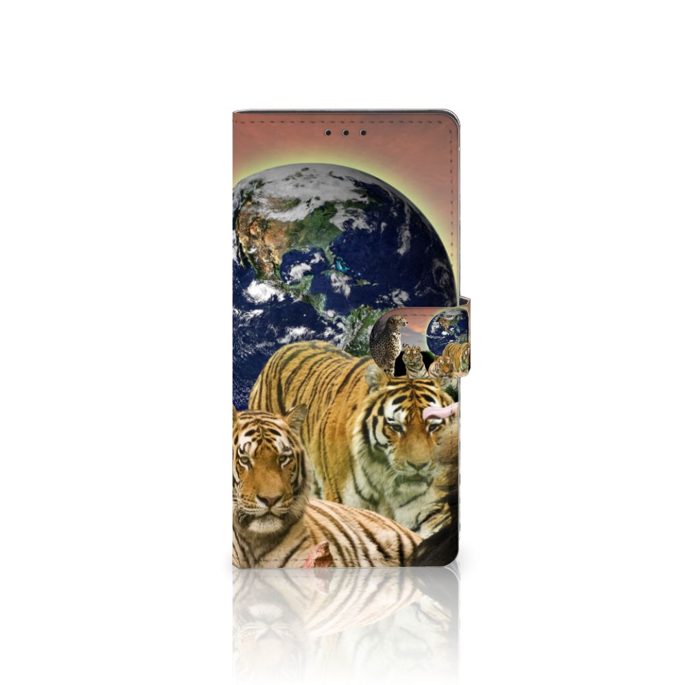 Samsung Galaxy A02s | M02s Telefoonhoesje met Pasjes Roofdieren
